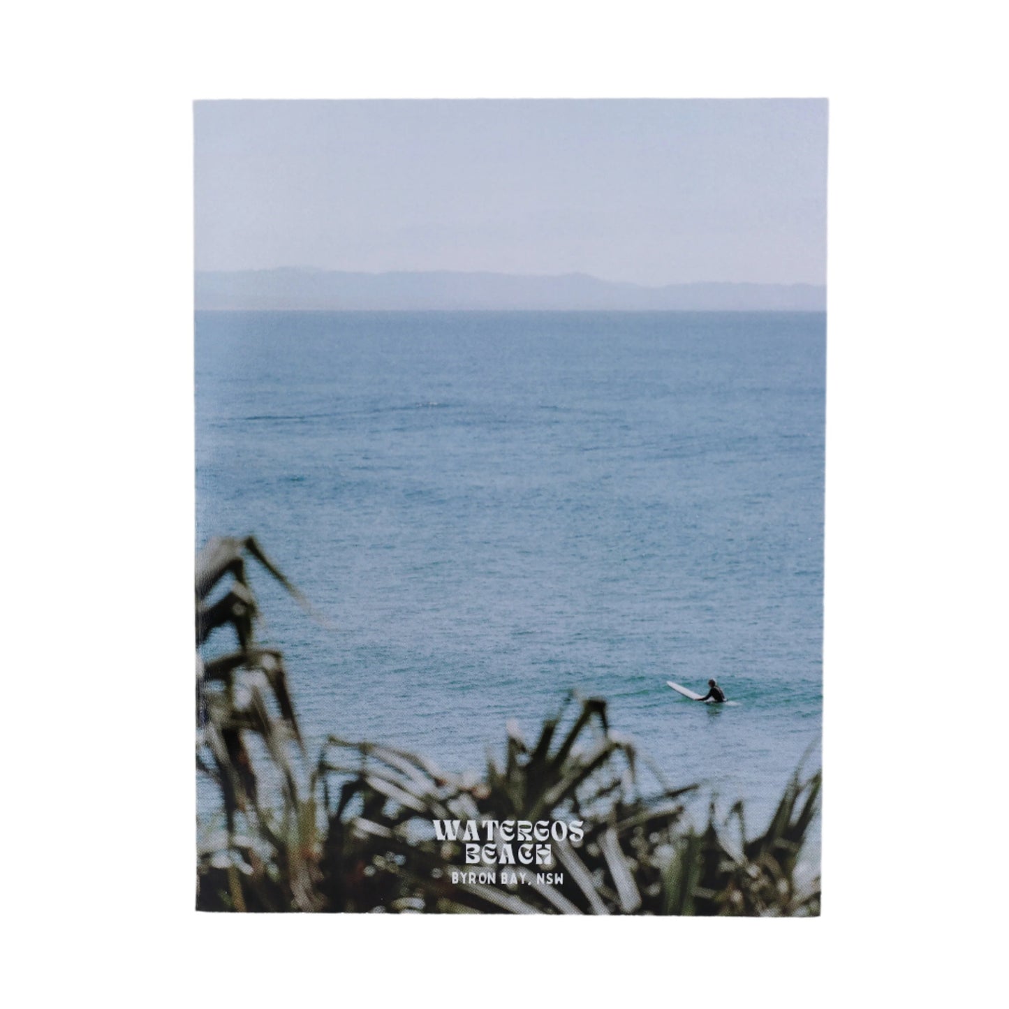 Watergos Beach Byron Bay Card