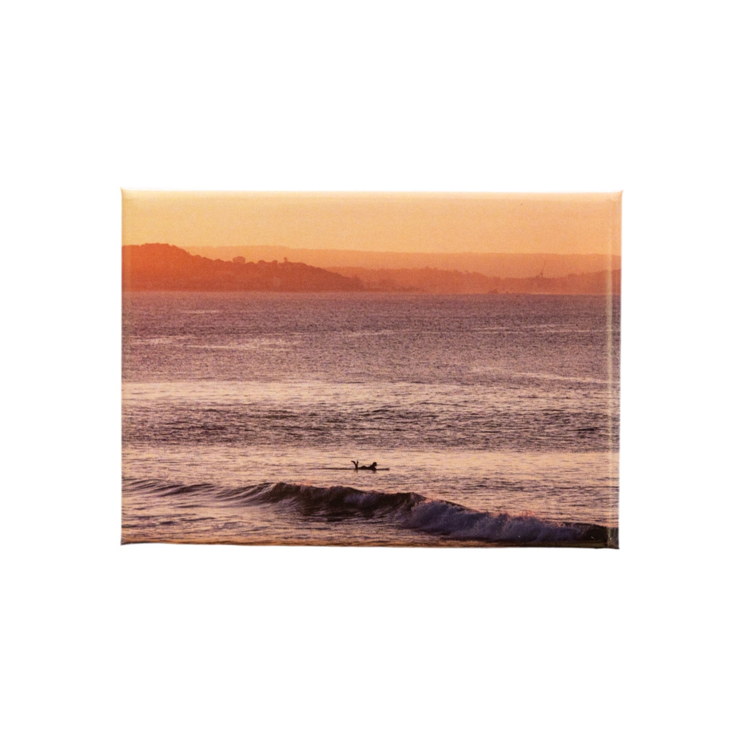Sunset Surfer Magnet