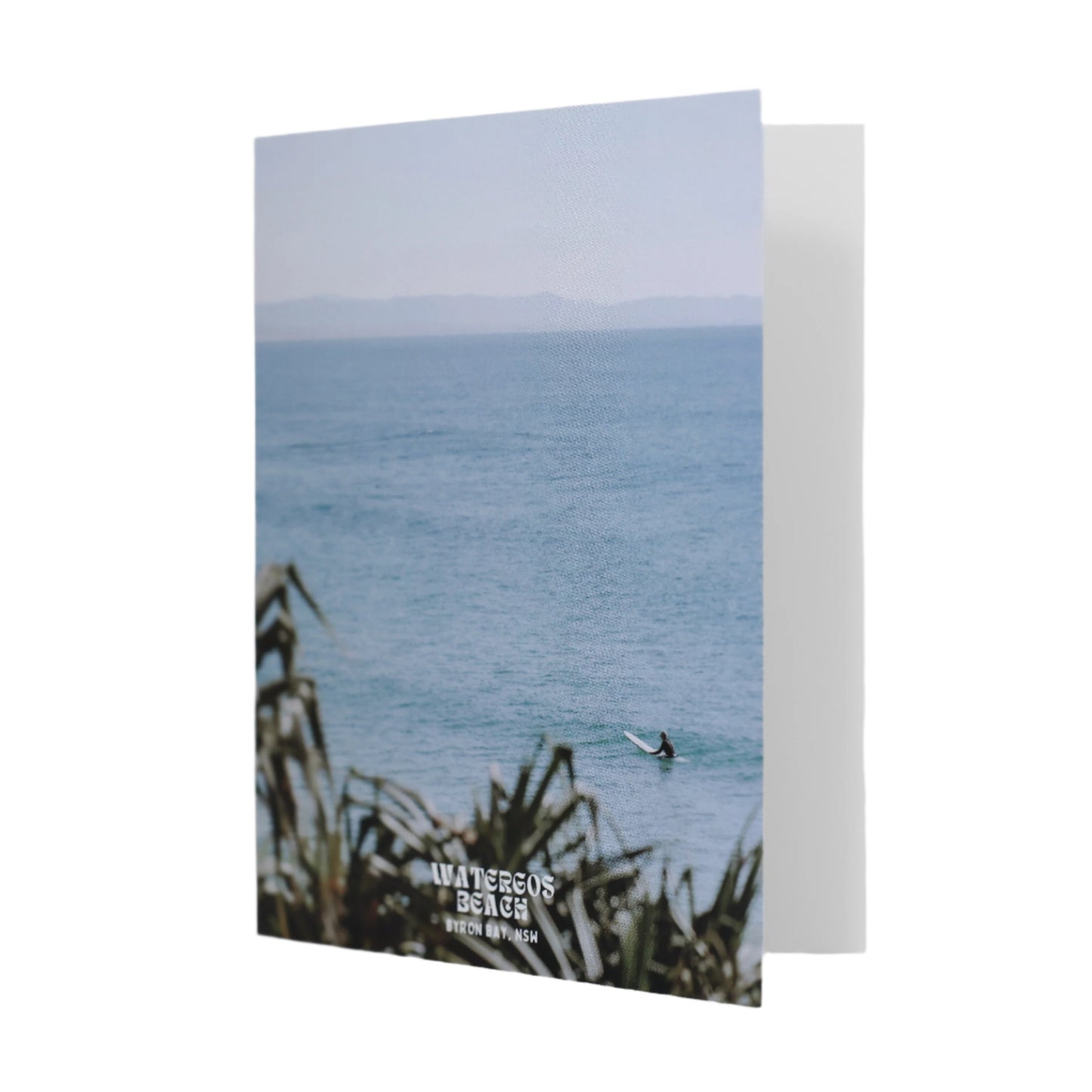 Watergos Beach Byron Bay Card