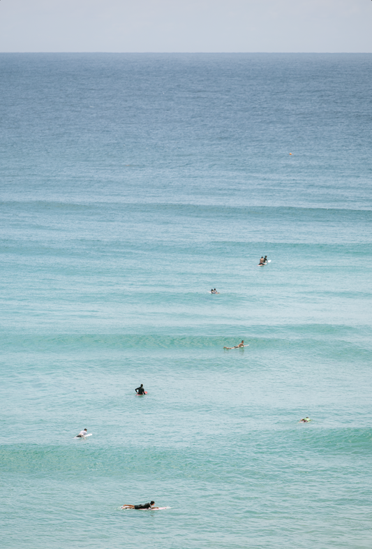 Australian Prints by Mackenzie Sweetnam. Rolling Swell, Queensland.