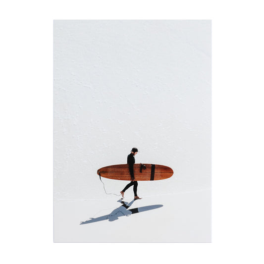 Lone Surfer Postcard